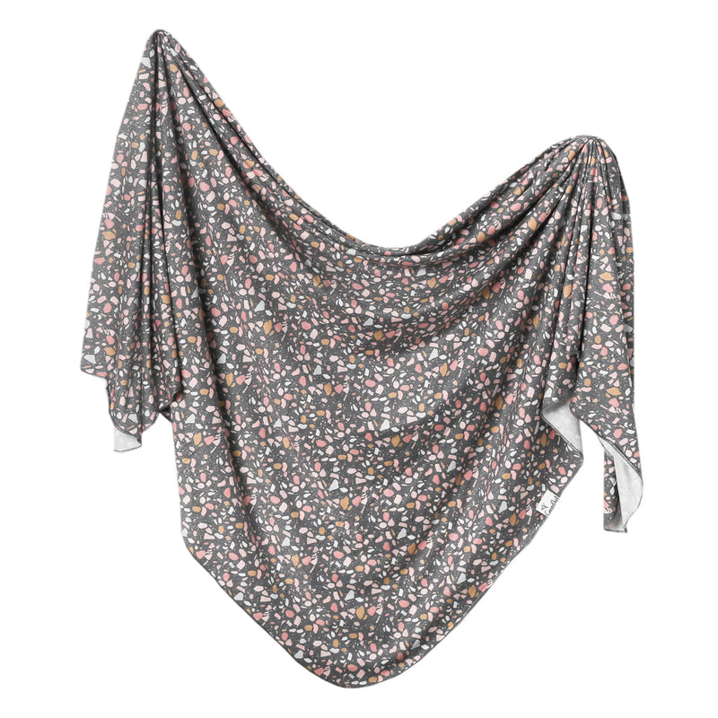 Knit Swaddle Blanket - Gemini by Copper Pearl Bedding Copper Pearl   