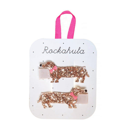 Morris Sausage Dog Clips by Rockahula Kids