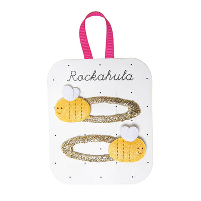 Bertie Bee Clips by Rockahula Kids Accessories Rockahula Kids   