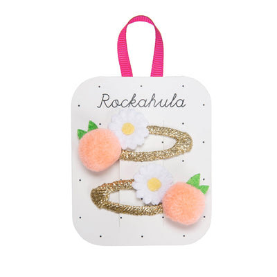 Orange Blossom Clips by Rockahula Kids Accessories Rockahula Kids   
