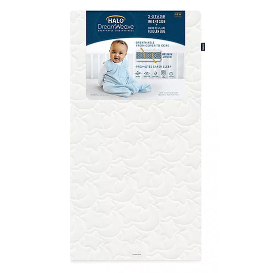 HALO DreamWeave Breathable Crib Mattress
