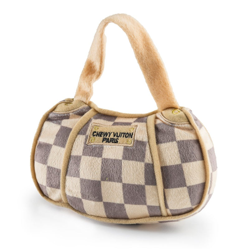 Checker Chewy Vuiton Handbag by Haute Diggity Dog Pets Haute Diggity Dog   