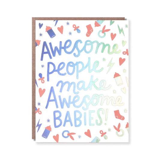 Awesome Babies Card by HELLO! LUCKY