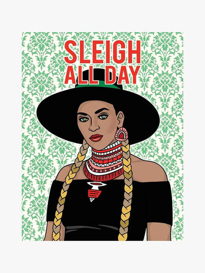 Beyonce Holiday Sleigh All Day Card Paper Goods + Party Supplies The Found   