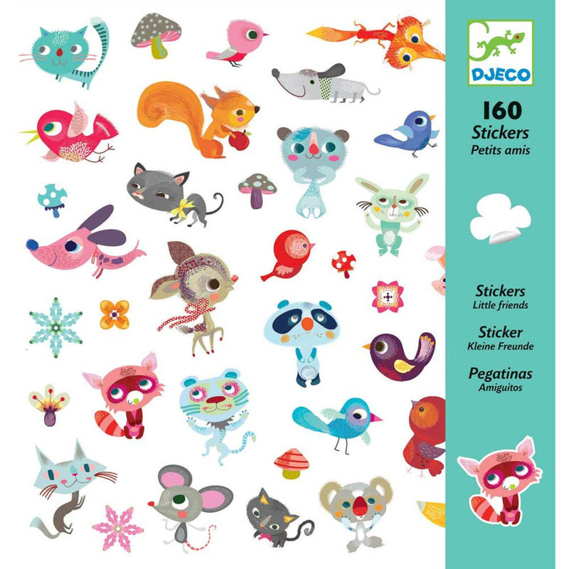 Stickers - Little Friends by Djeco Toys Djeco   