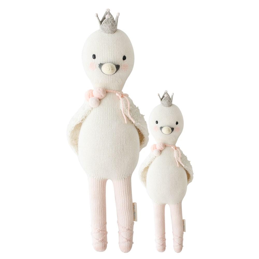 Harlow the Swan by Cuddle + Kind Toys Cuddle + Kind   