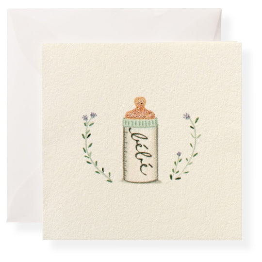 Bottle Enclosure Card by Karen Adams Designs