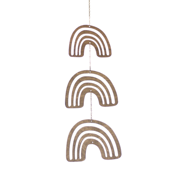 Laser Cut Wooden Mobile by Savvie Studio