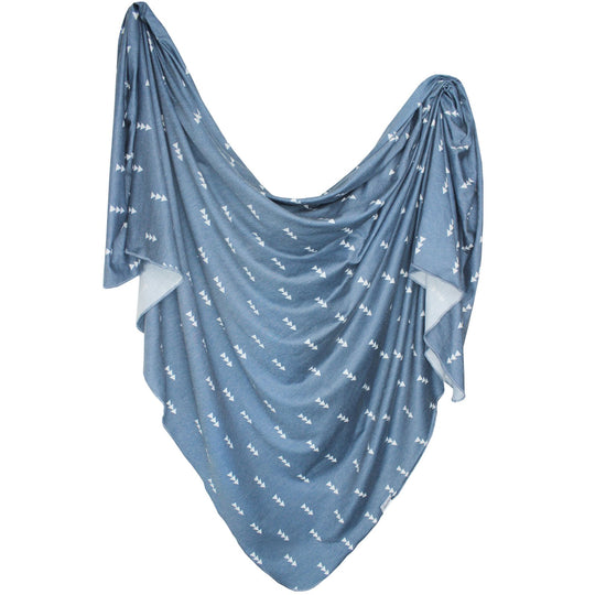 Knit Swaddle Blanket - North by Copper Pearl