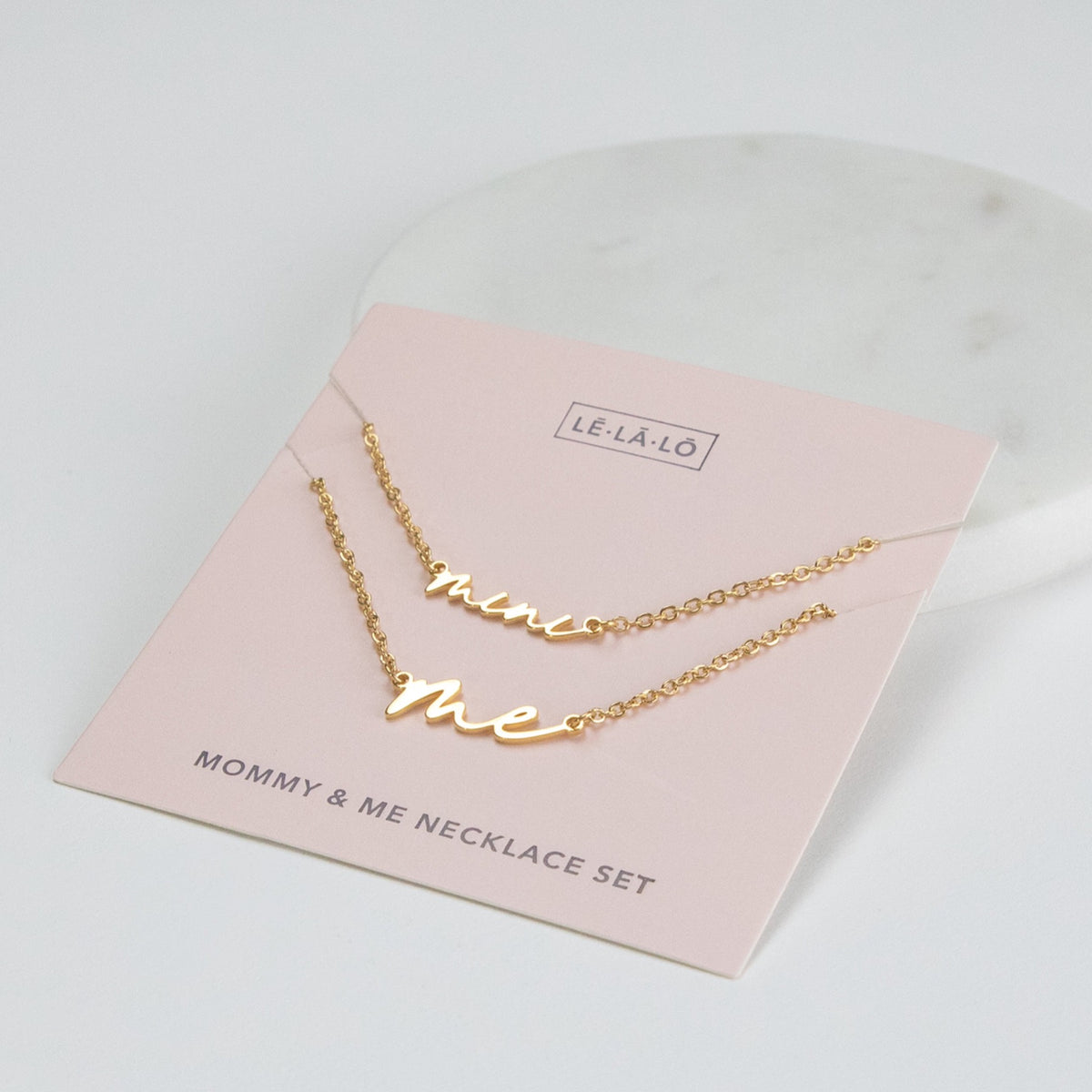 Mini Me Necklace Set by LĒLĀLŌ Accessories LeLaLo   
