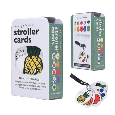 Stroller Cards - I See at the Market by Wee Gallery Toys Wee Gallery   