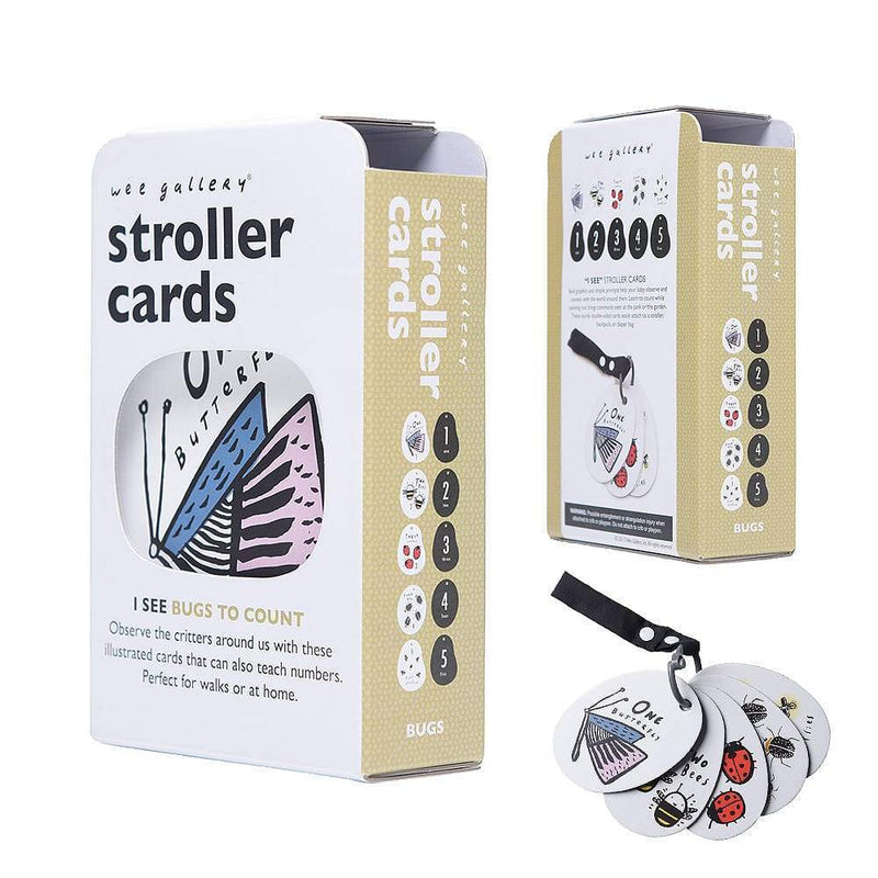 Stroller Cards - I See Bugs to Count by Wee Gallery Toys Wee Gallery   