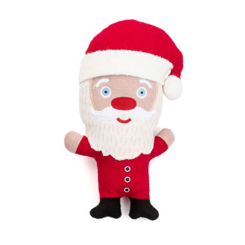 Woolie Dog Squeak Toy - Santa 11" by Jax & Bones