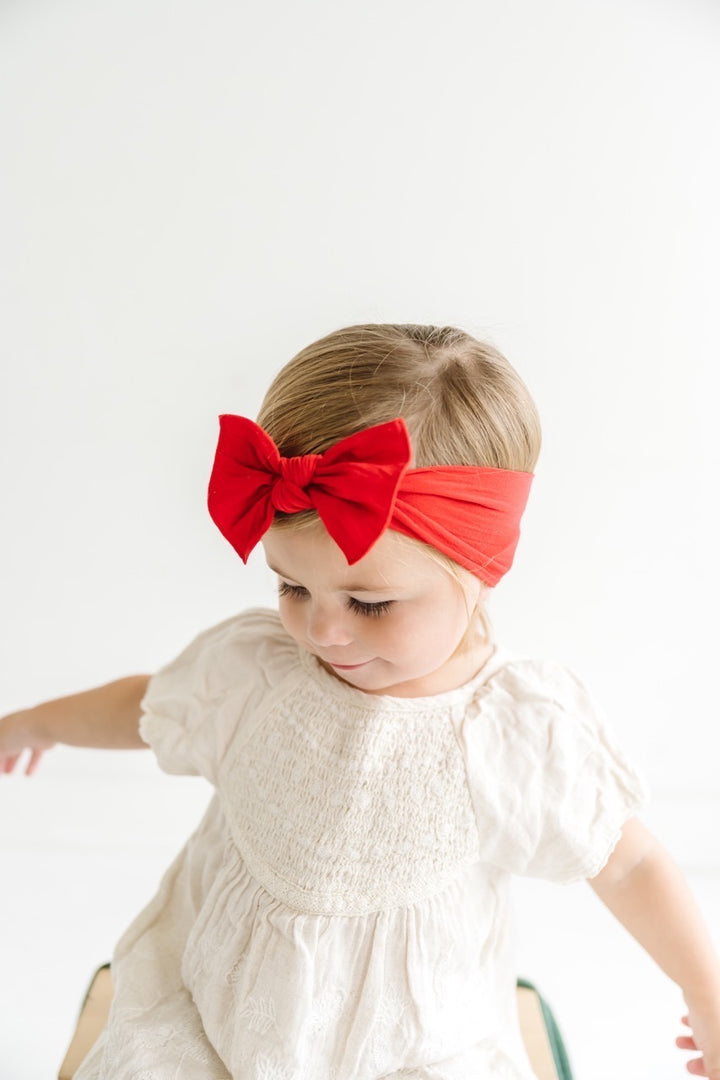 Knot Headband - Cherry by Baby Bling Accessories Baby Bling   
