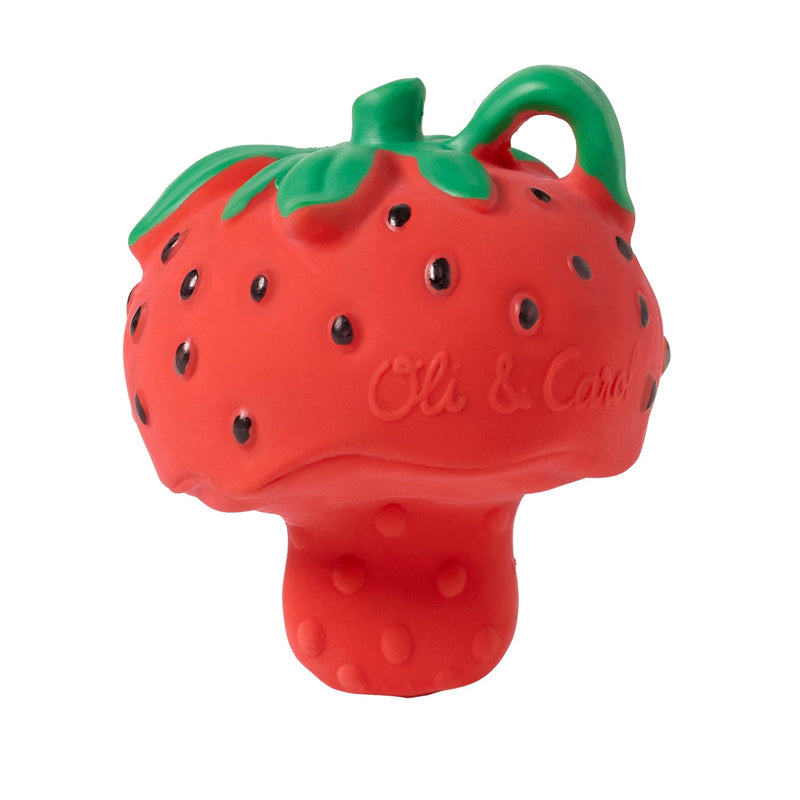 Sweetie the Strawberry Mini Teether by Oli & Carol