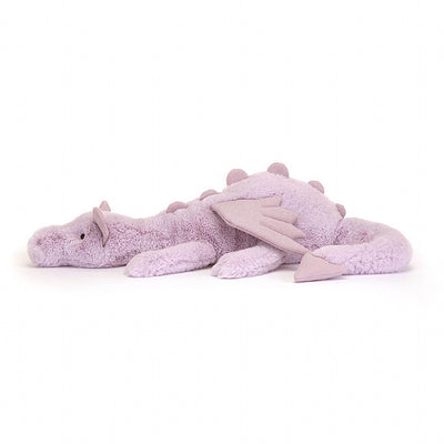 Lavender Dragon - Huge 26 Inch by Jellycat Toys Jellycat   