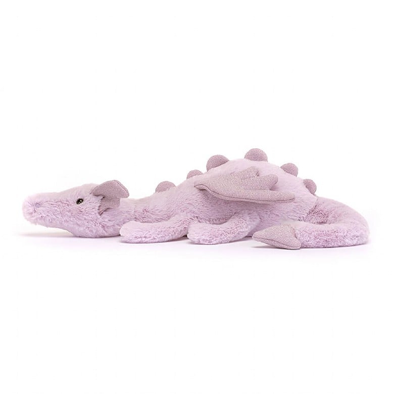 Lavender Dragon - Little 10.25 Inch by Jellycat Toys Jellycat   