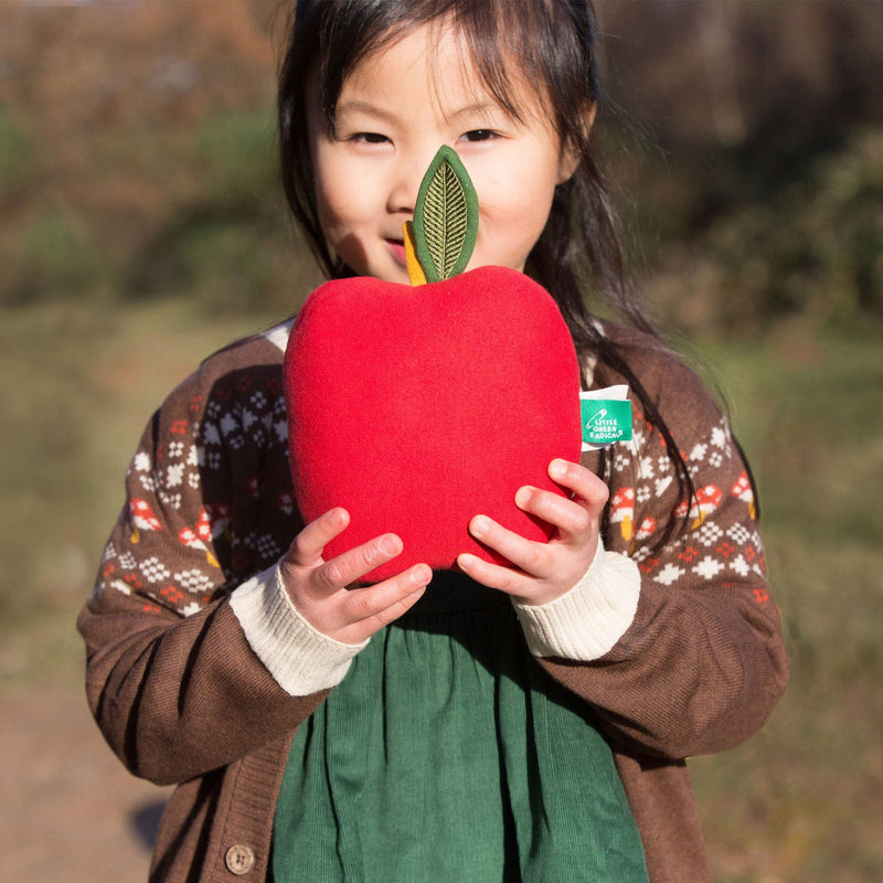 Organic Soft Toy - An Apple a Day by Little Green Radicals