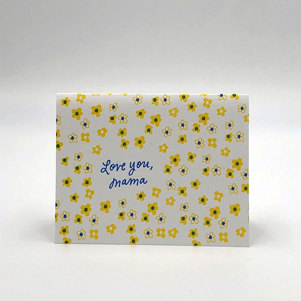 Love You Mama Card by Printerette Press Paper Goods + Party Supplies Printerette Press   