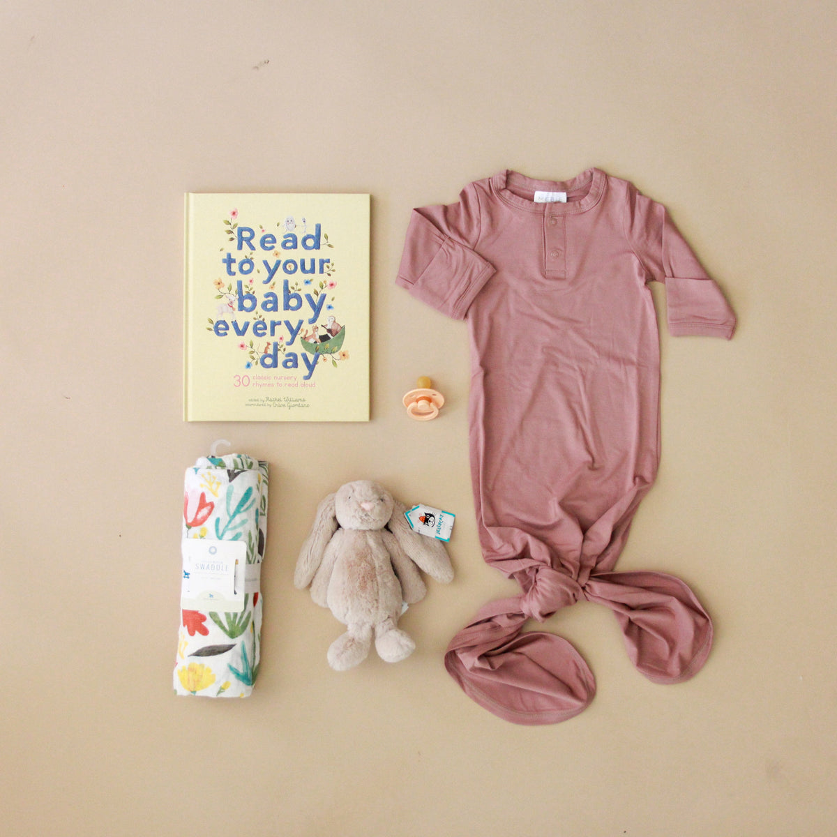 Pacifier Picks - Baby Girl Bundle Gifts Pacifier   