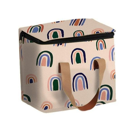 Lunch Bag - Ochre Rainbows by The Somewhere Co.