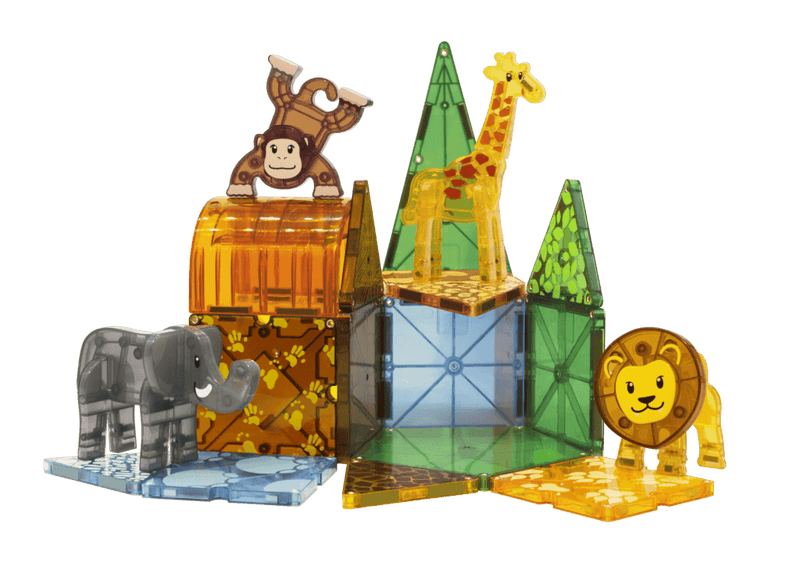 Safari Animals 25 Piece Set by Magna-Tiles Toys Magna-Tiles   