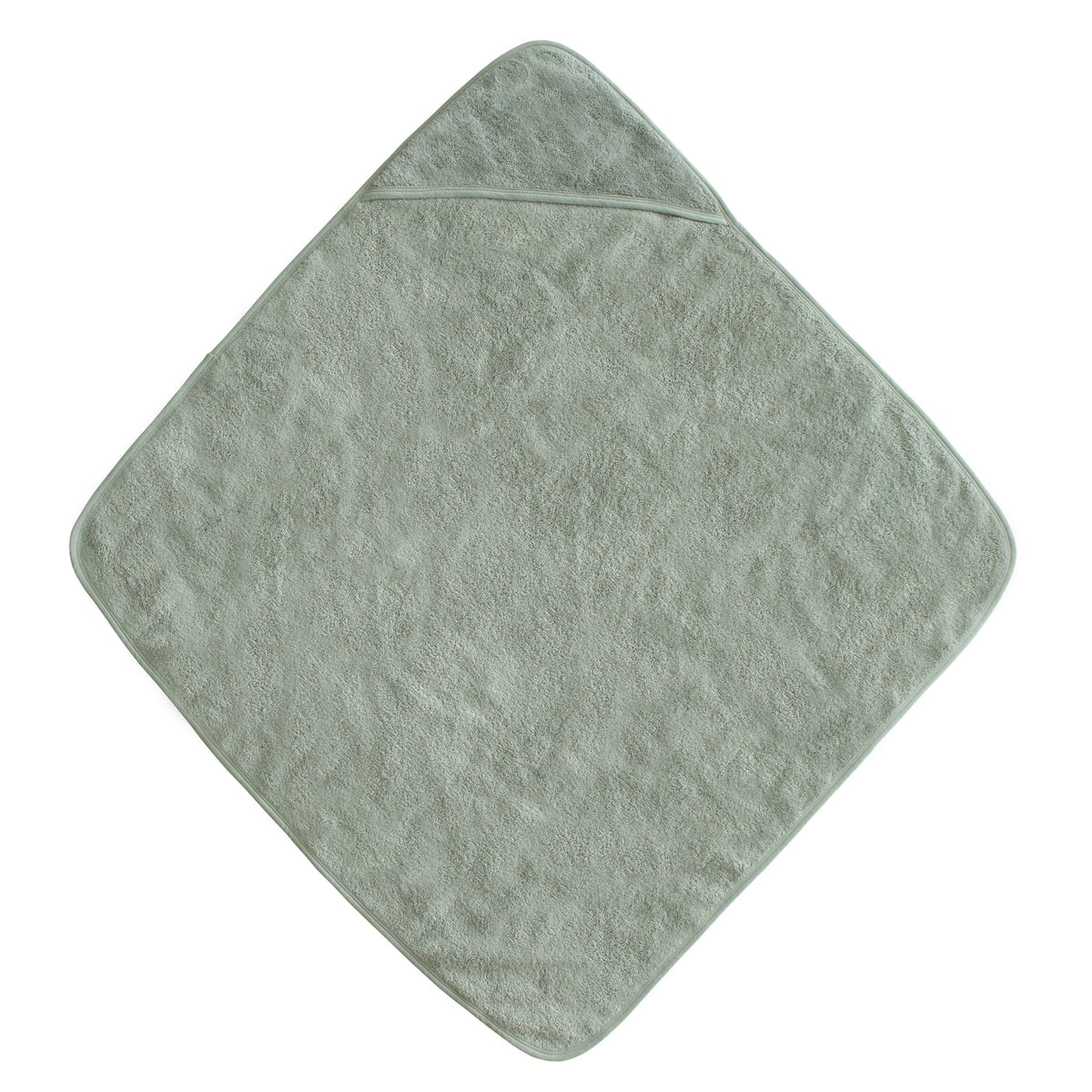 Organic Cotton Baby Hooded Towel - Moss by Mushie & Co Bath + Potty Mushie & Co   