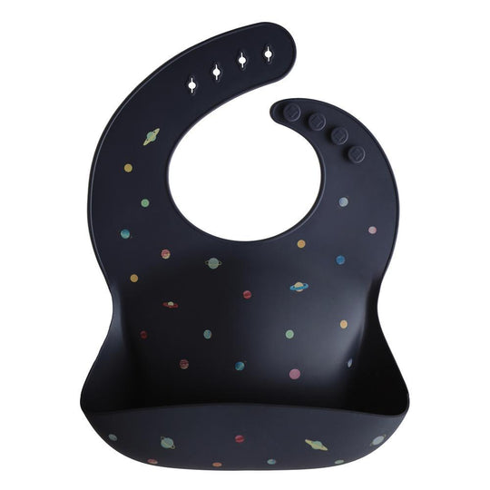 Silicone Baby Bib - Planets by Mushie & Co