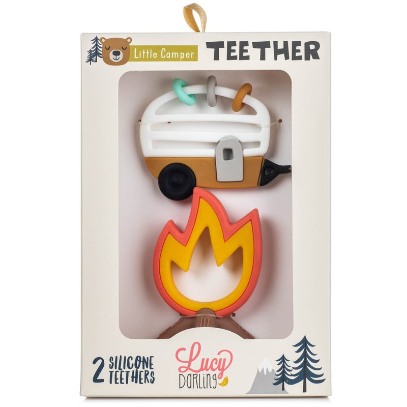 Little Camper Baby Teether Toy by Lucy Darling Infant Care Lucy Darling   