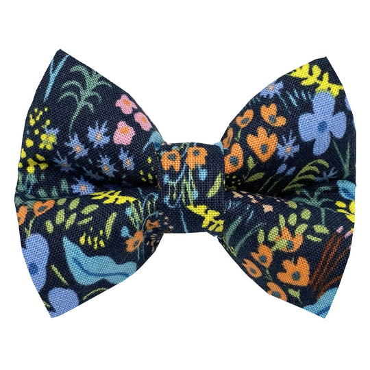 Nightfall Garden Dog Bow Tie - Large