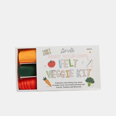 Make Your Own Felt Kit - Vegetables by Olli Ella