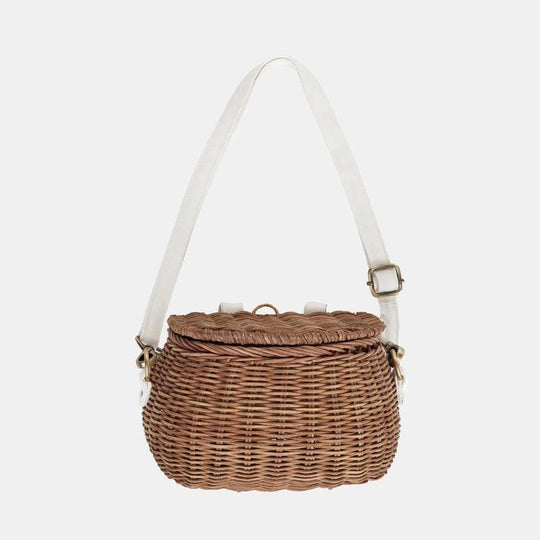 Mini Chari Rattan Bag by Olli Ella
