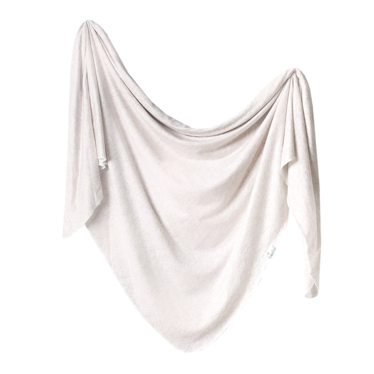 Knit Swaddle Blanket - Oat by Copper Pearl Bedding Copper Pearl   
