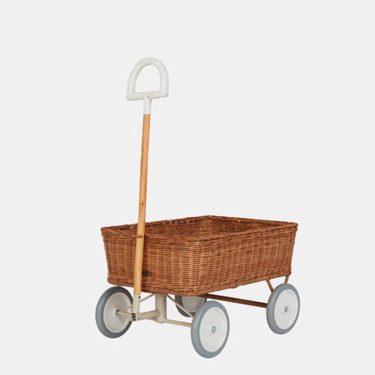 Rattan Wonder Wagon - Natural by Olli Ella