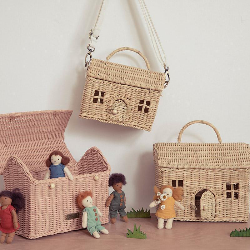 Casa Bag - Straw by Olli Ella Accessories Olli Ella   
