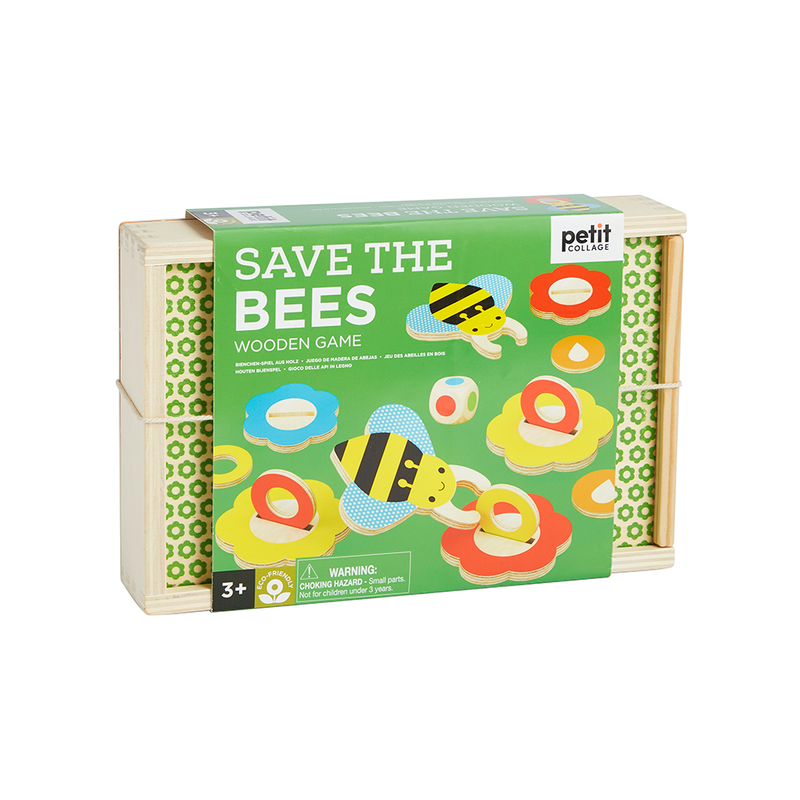 Save The Bees Wooden Game by Petit Collage Toys Petit Collage   