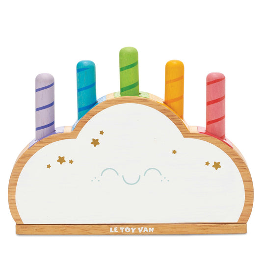 Rainbow Cloud Pop by Le Toy Van