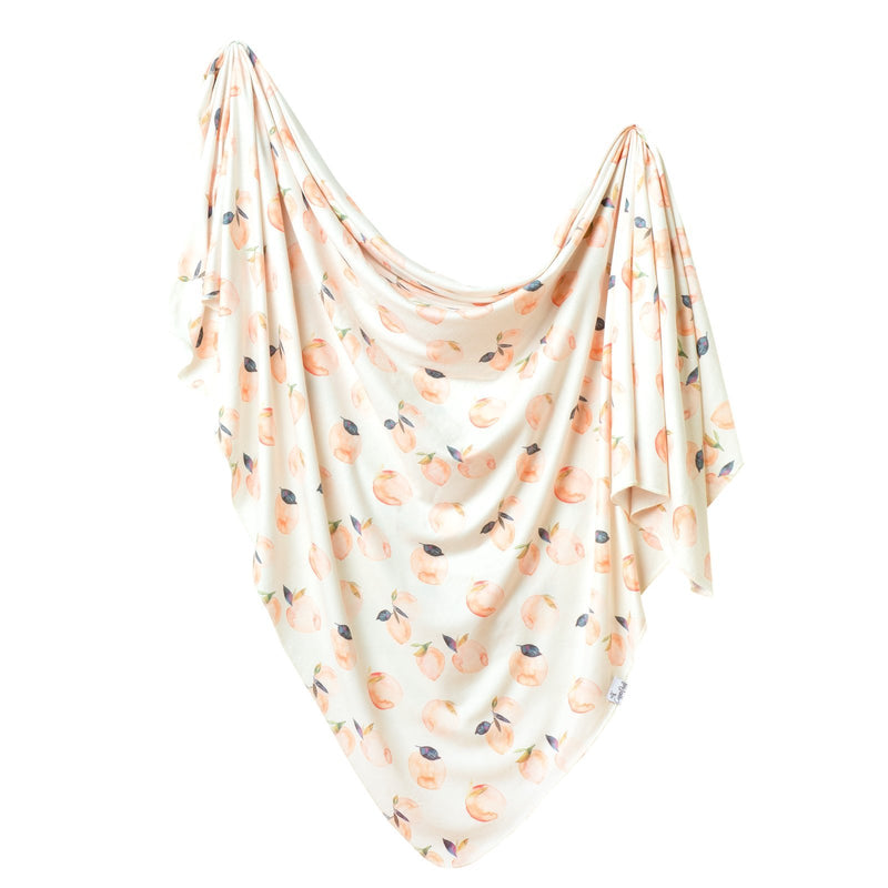 Knit Swaddle Blanket - Caroline by Copper Pearl Bedding Copper Pearl   