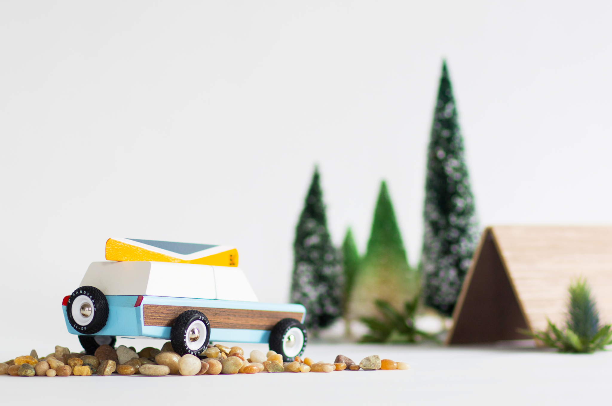 Pioneer Car with Magnetic Canoe by Candylab Toys Toys Candylab Toys   
