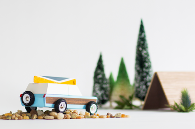 Pioneer Car with Magnetic Canoe by Candylab Toys Toys Candylab Toys   