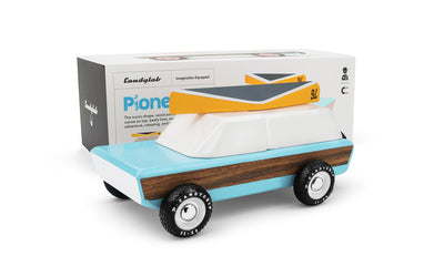 Pioneer Car with Magnetic Canoe by Candylab Toys Toys Candylab Toys   