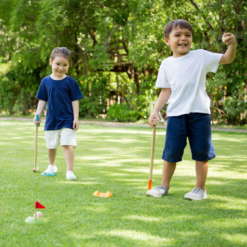 Golf Pacifier Mini Golf - Full Set by Plan Toys – Pacifier Kids Boutique
