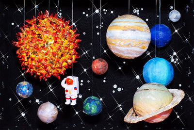 Over the Moon 100 Piece Puzzle by Piecework Puzzles Toys Piecework Puzzles   