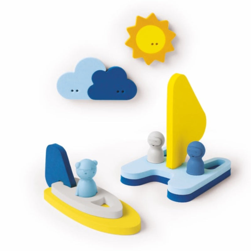 Bath Puzzle Friends - Sail Away by Quut Toys Toys Quut Toys   