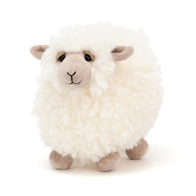 Rolbie Cream Sheep - Small 8 Inch by Jellycat Toys Jellycat   