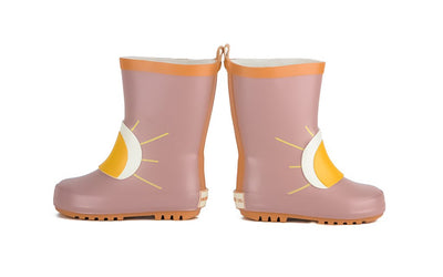 Rubber Rain Boots - Burlwood Sun by Grech & Co. Shoes Grech & Co.   