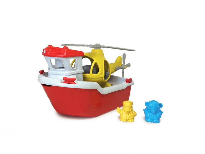 Recycled Boats and Helicopter by Green Toys Toys Green Toys   