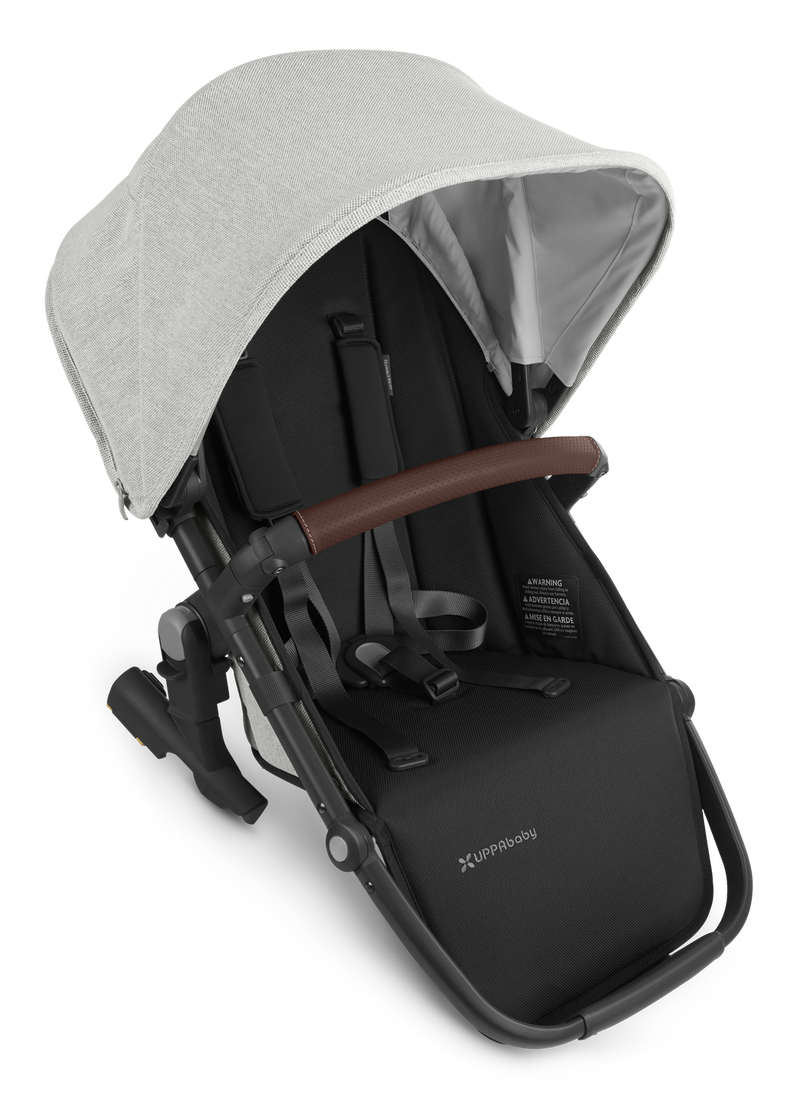 Vista V2 RumbleSeat by UPPAbaby Gear UPPAbaby ANTHONY (white & grey chenille/carbon/chestnut lea  
