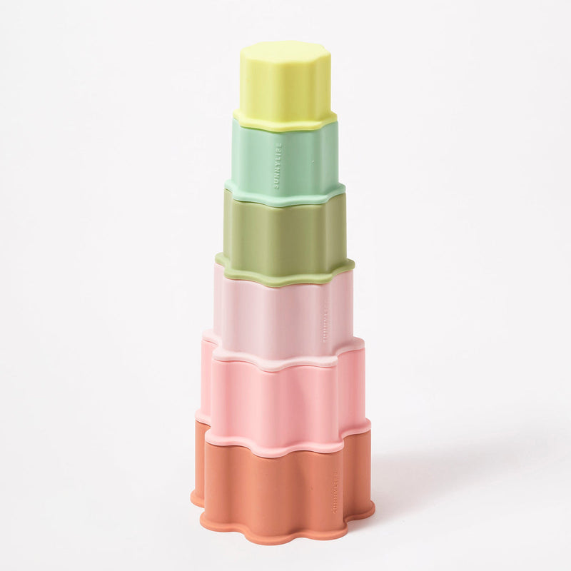 Silicone Stacking Tower - Circus by Sunnylife