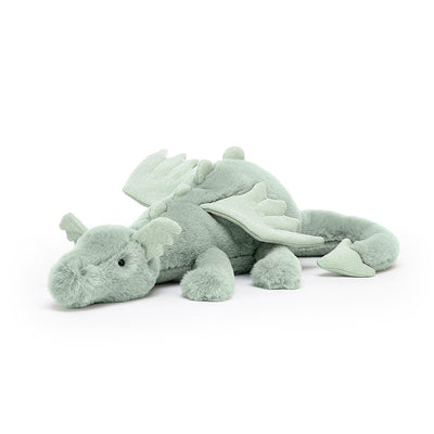 Sage Dragon - Medium 20 Inch by Jellycat Toys Jellycat   